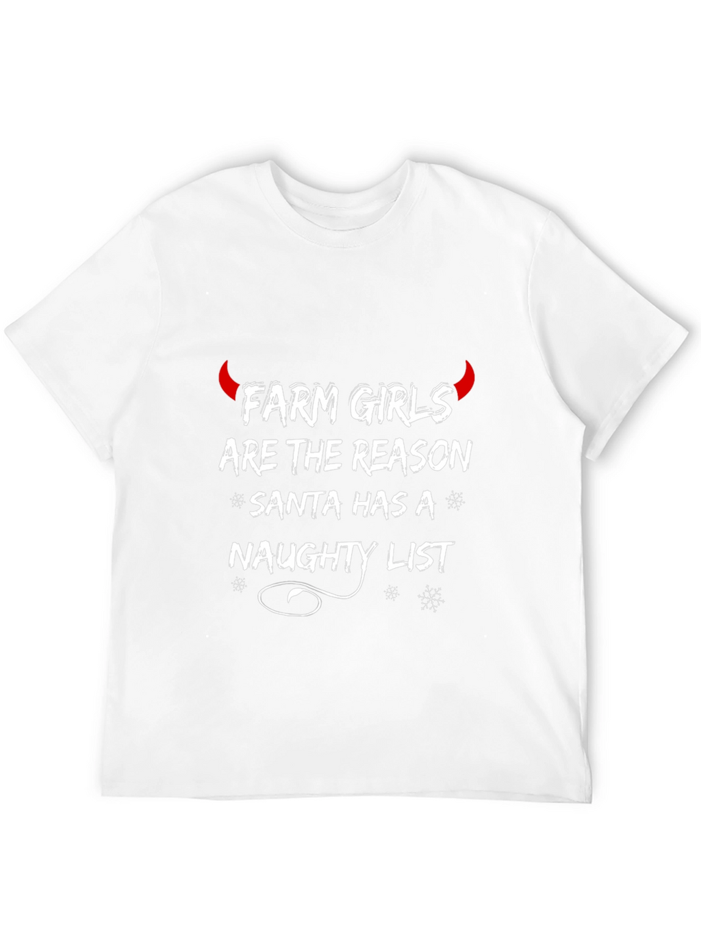Farm Girls Naughty List Graphic Tee