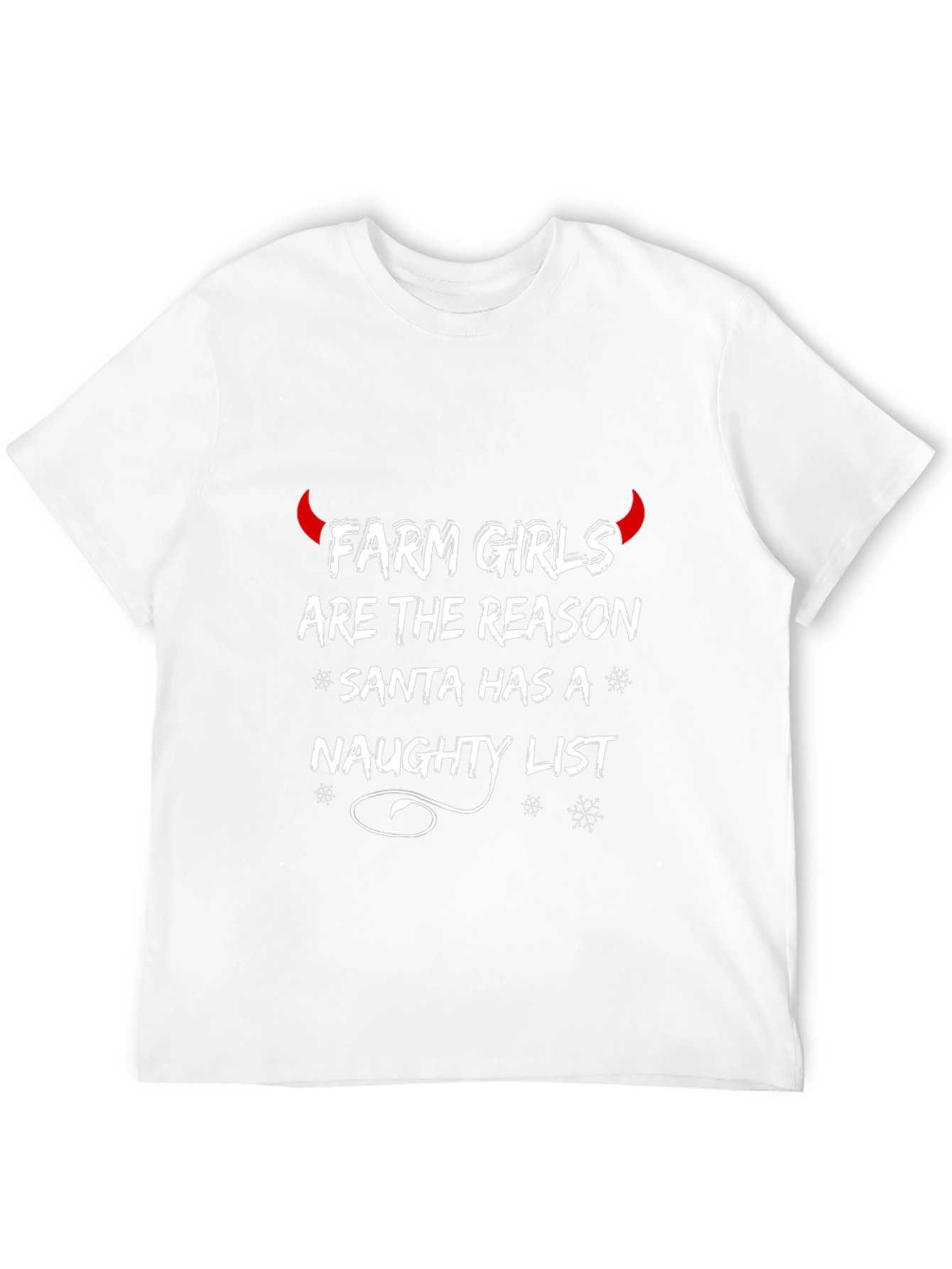 Farm Girls Naughty List Graphic Tee