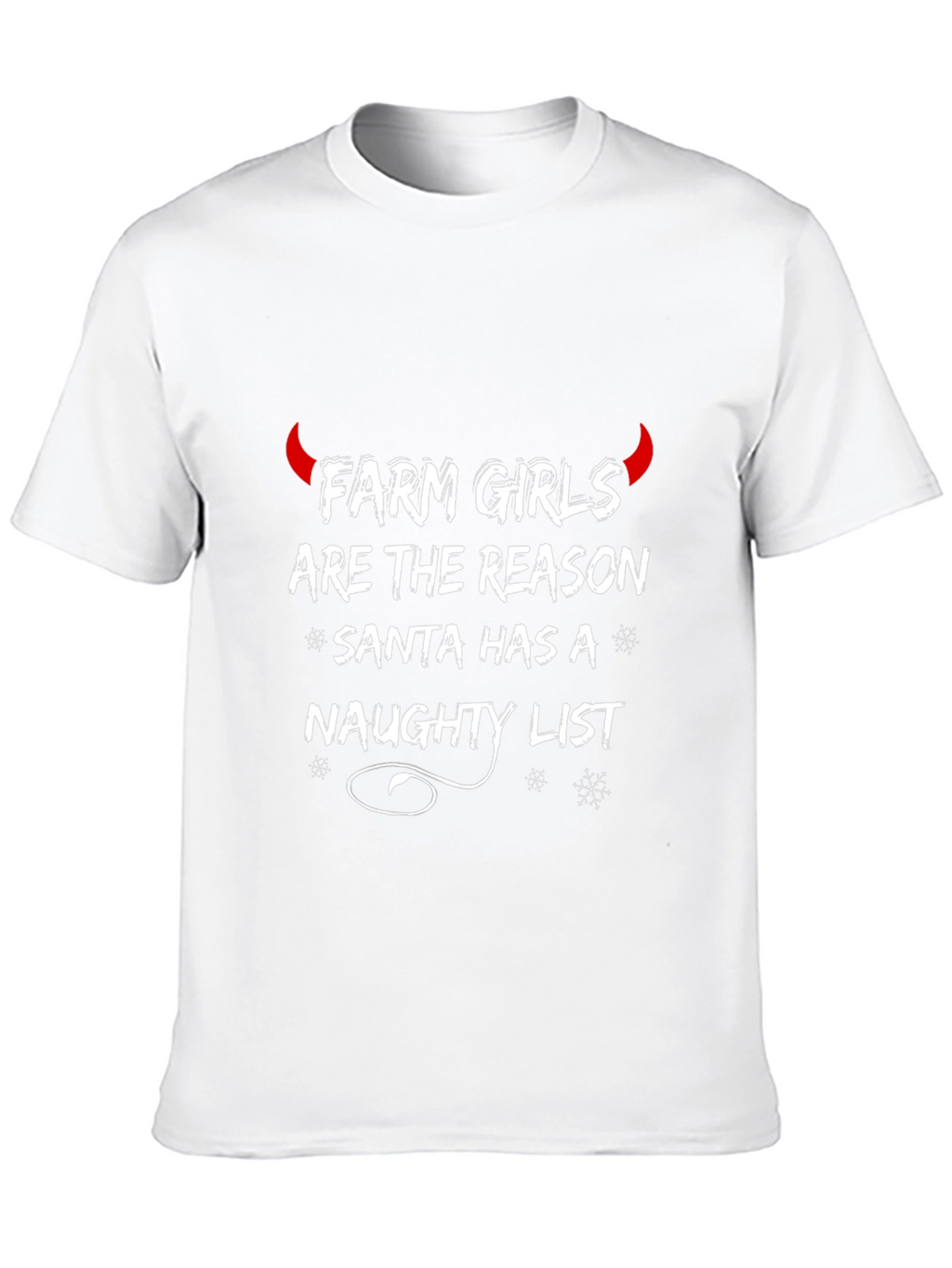 Farm Girls Naughty List Graphic Tee