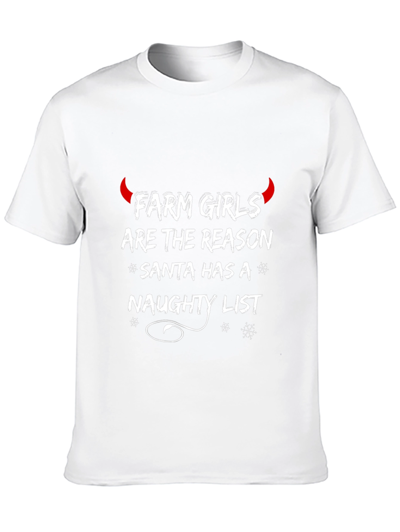 Farm Girls Naughty List Graphic Tee