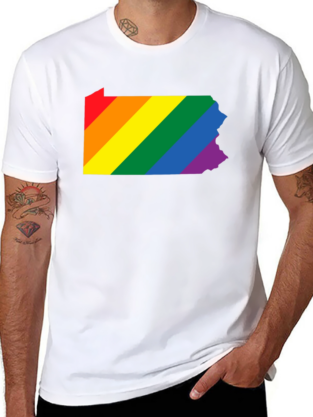 Rainbow Pennsylvania Pride T-Shirt