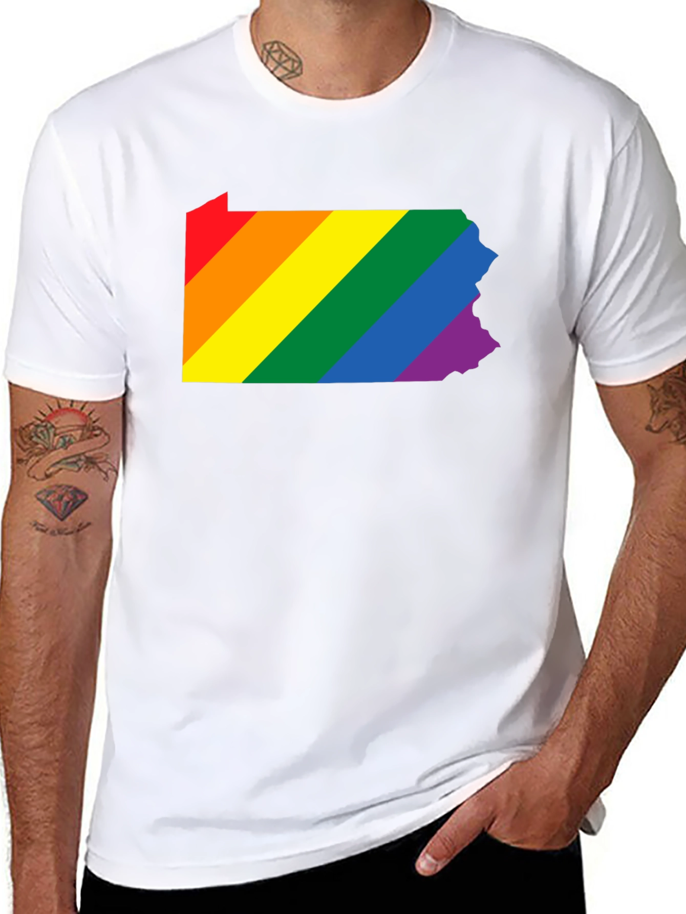 Rainbow Pennsylvania Pride T-Shirt