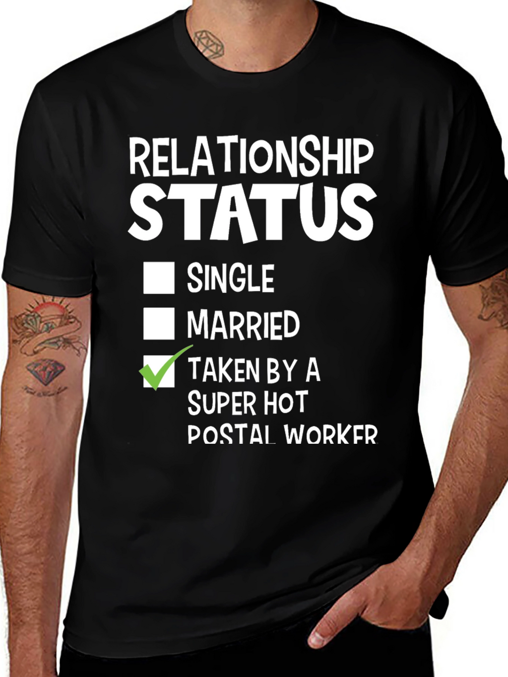 Relationship Status Postal Worker T-Shirt