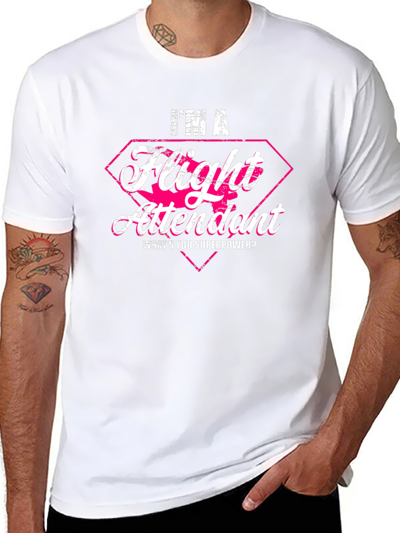 Flight Attendant Superpower T-Shirt