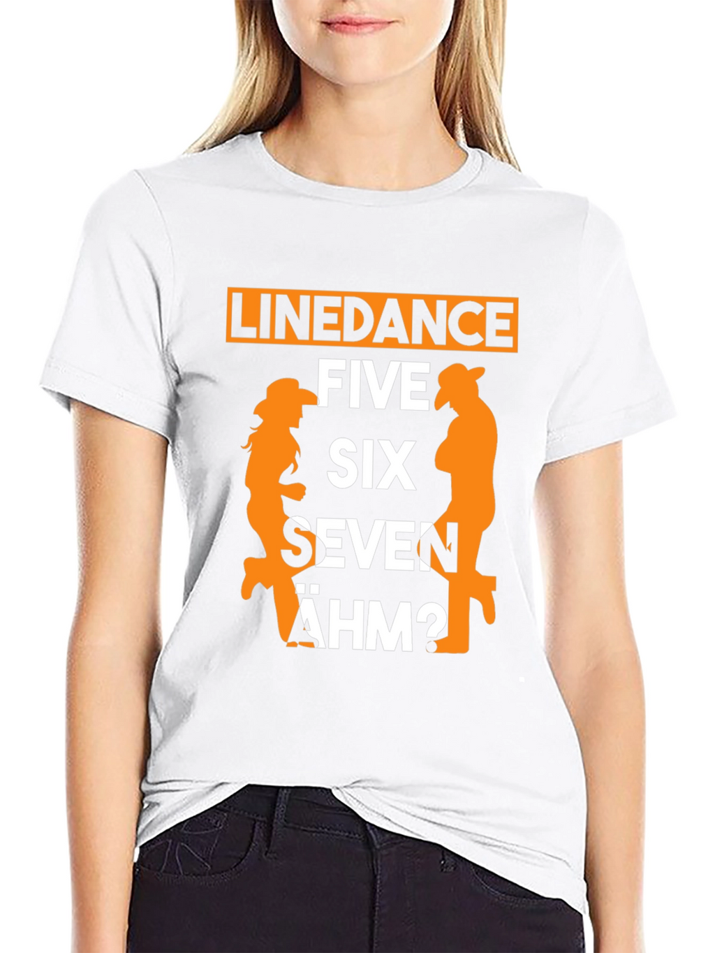 Line Dance T-Shirt: Five Six Seven ÄHM?
