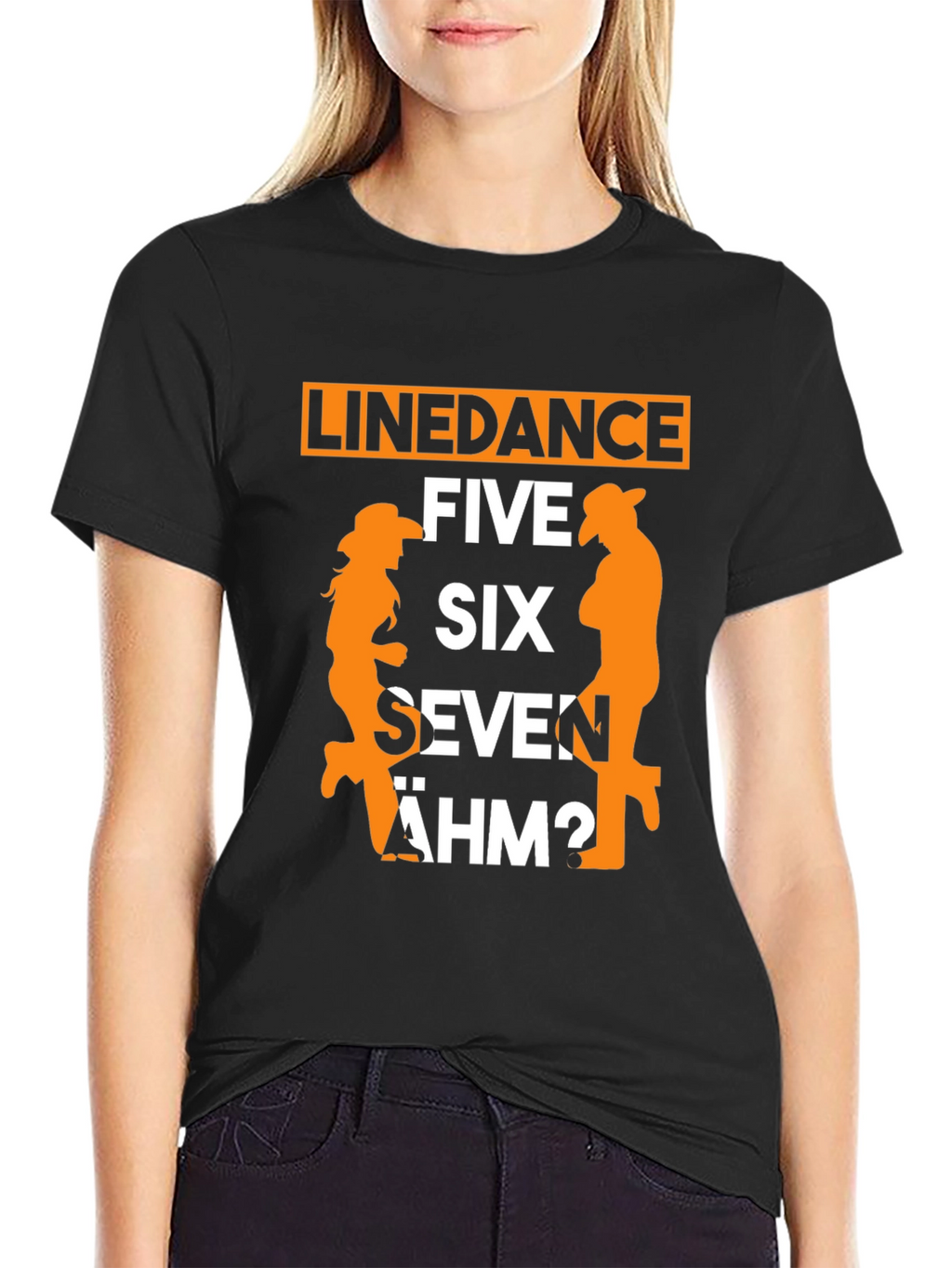 Line Dance T-Shirt: Five Six Seven ÄHM?