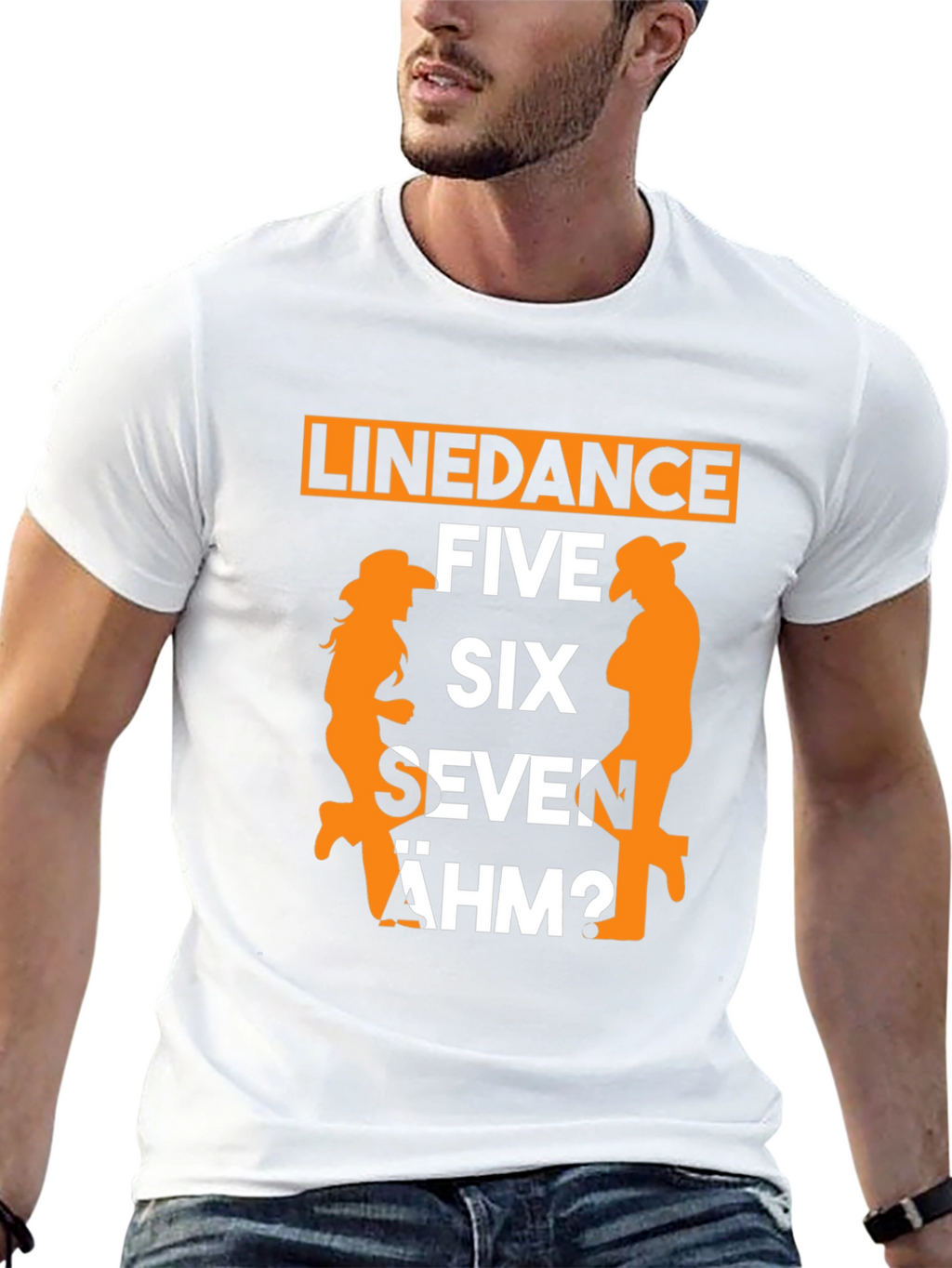 Line Dance T-Shirt: Five Six Seven ÄHM?
