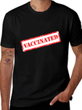 Vaccinated Stamp T-Shirt - Show Your Status