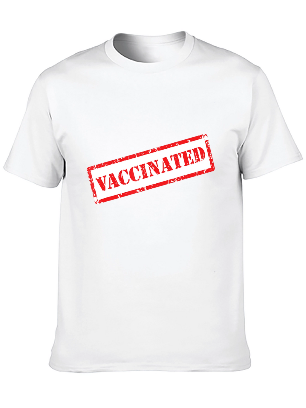 Vaccinated Stamp T-Shirt - Show Your Status