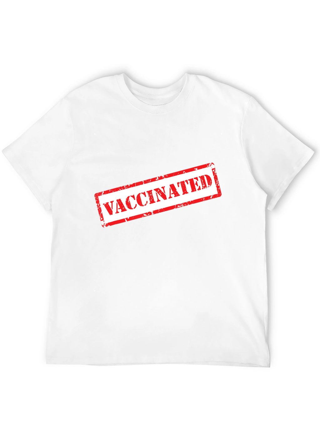 Vaccinated Stamp T-Shirt - Show Your Status