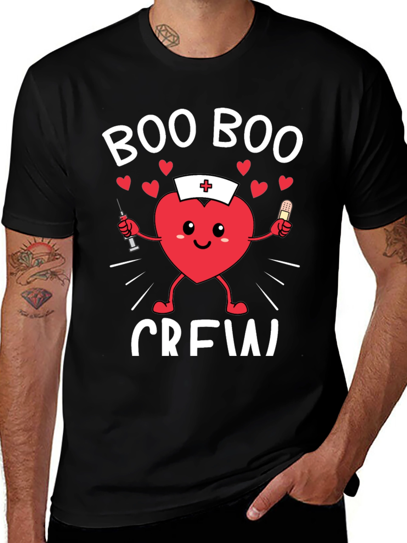 Boo Boo Crew Graphic T-Shirt