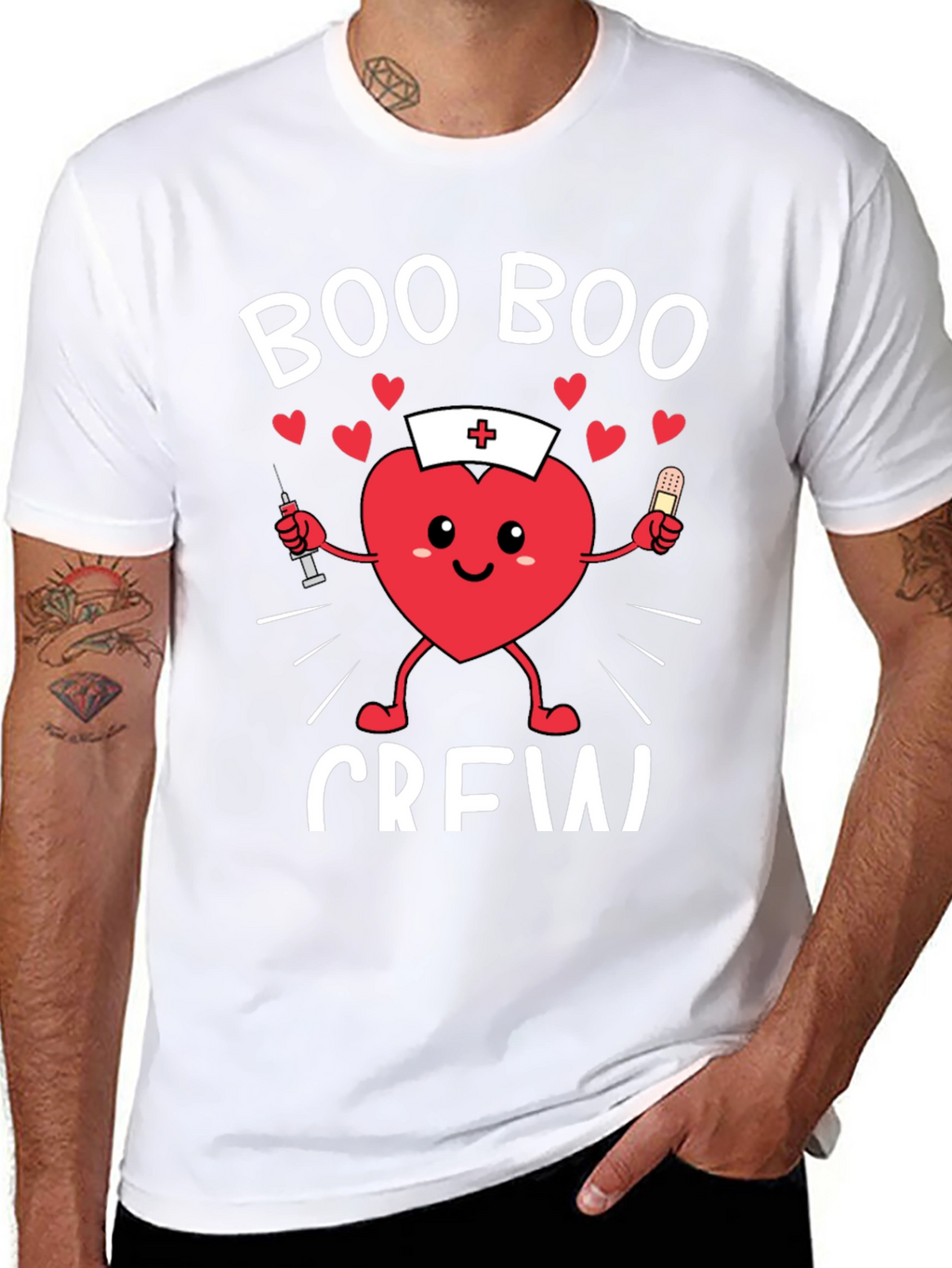 Boo Boo Crew Graphic T-Shirt