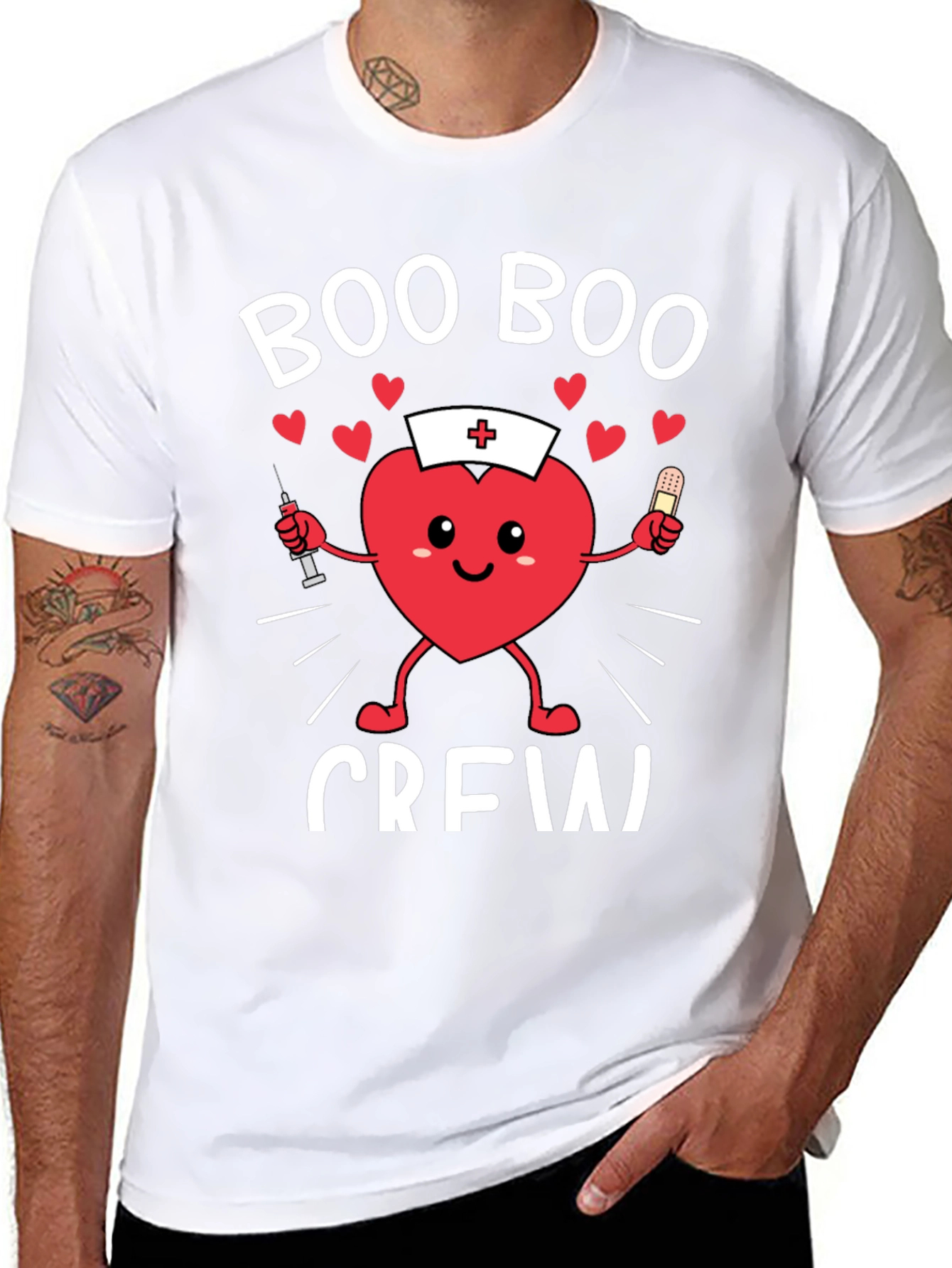Boo Boo Crew Graphic T-Shirt