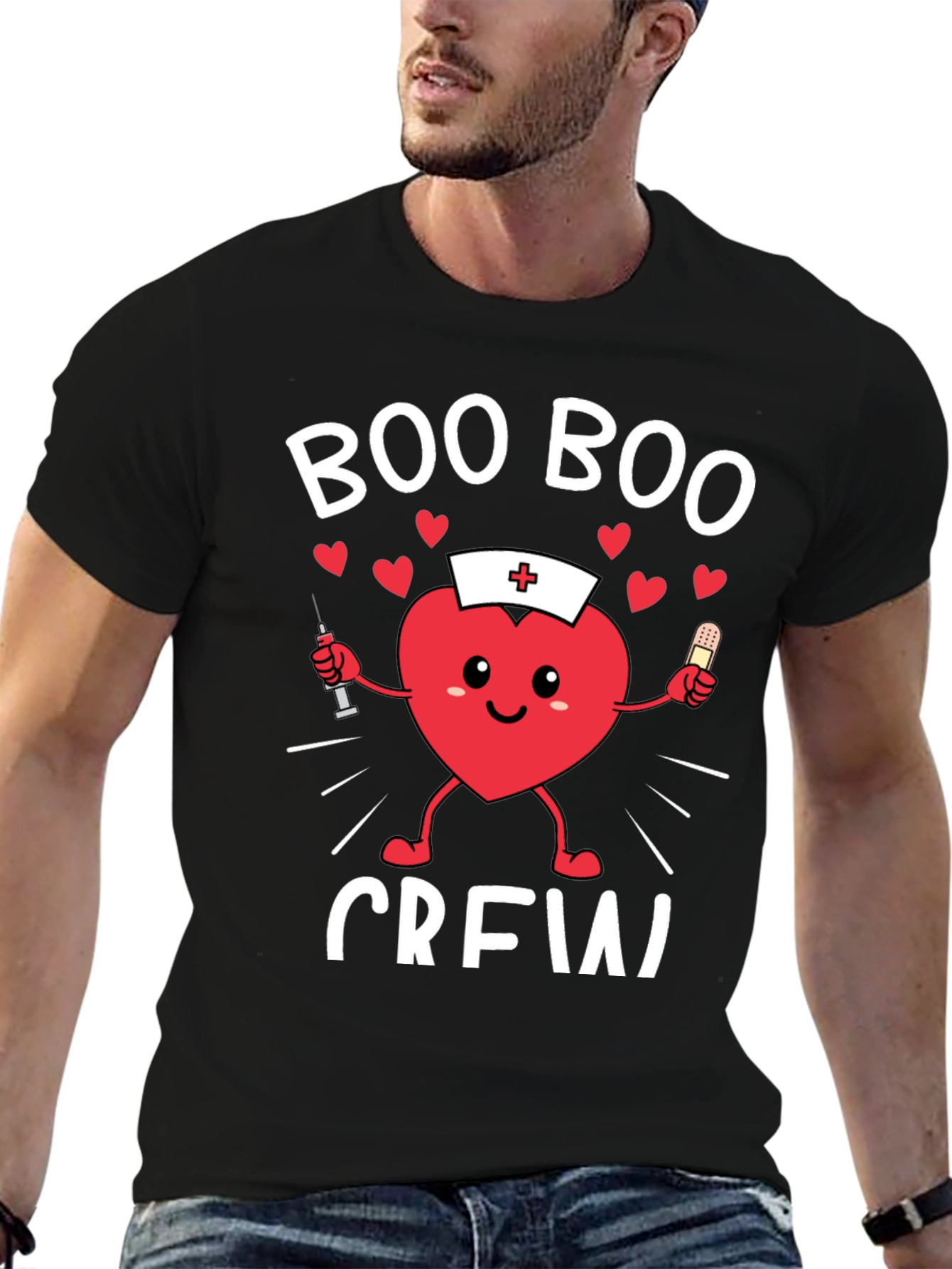 Boo Boo Crew Graphic T-Shirt