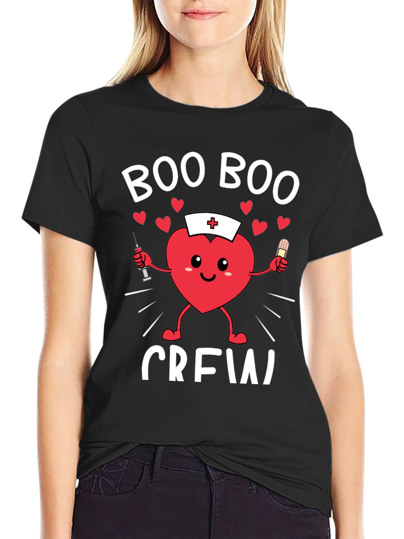 Boo Boo Crew Graphic T-Shirt