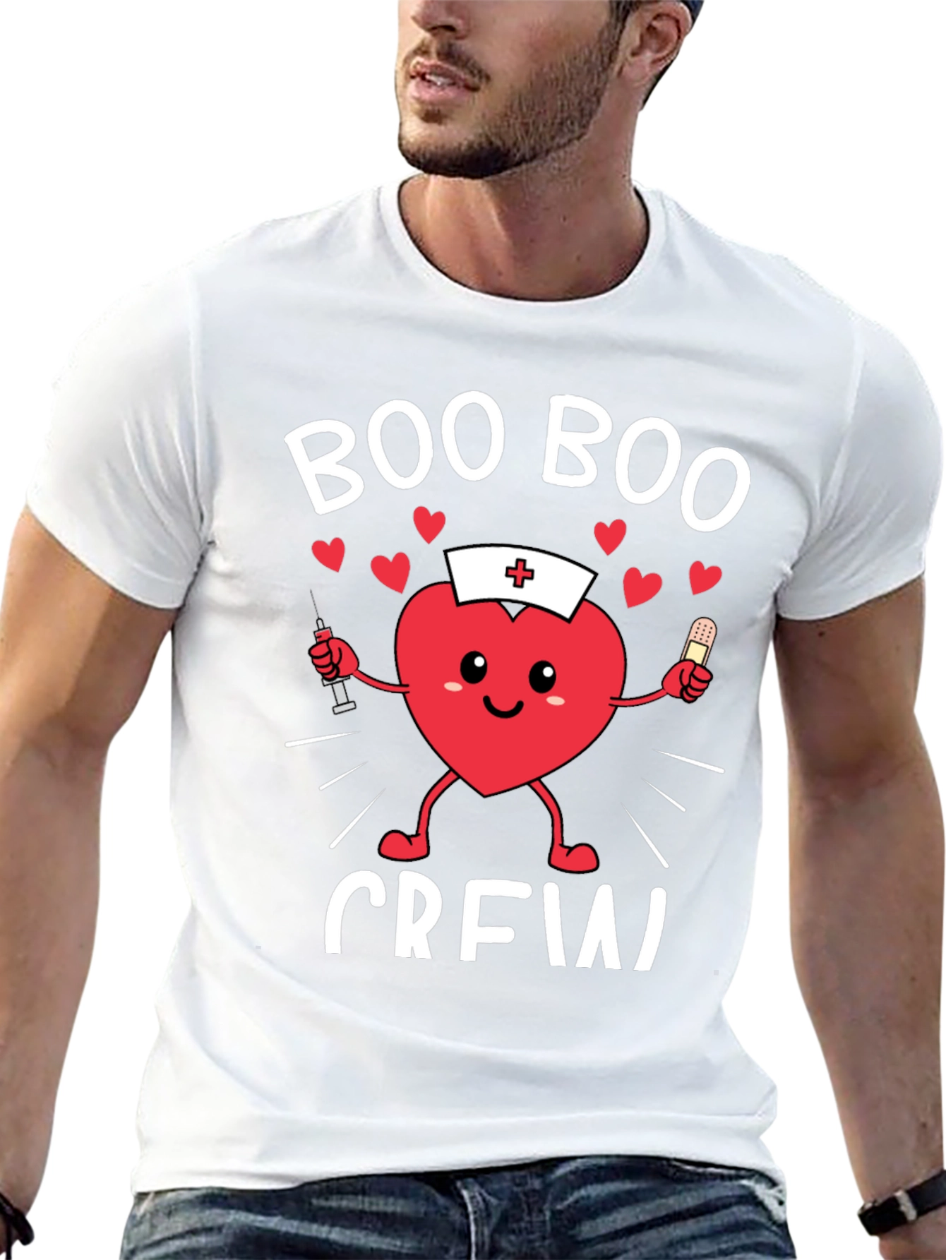 Boo Boo Crew Graphic T-Shirt