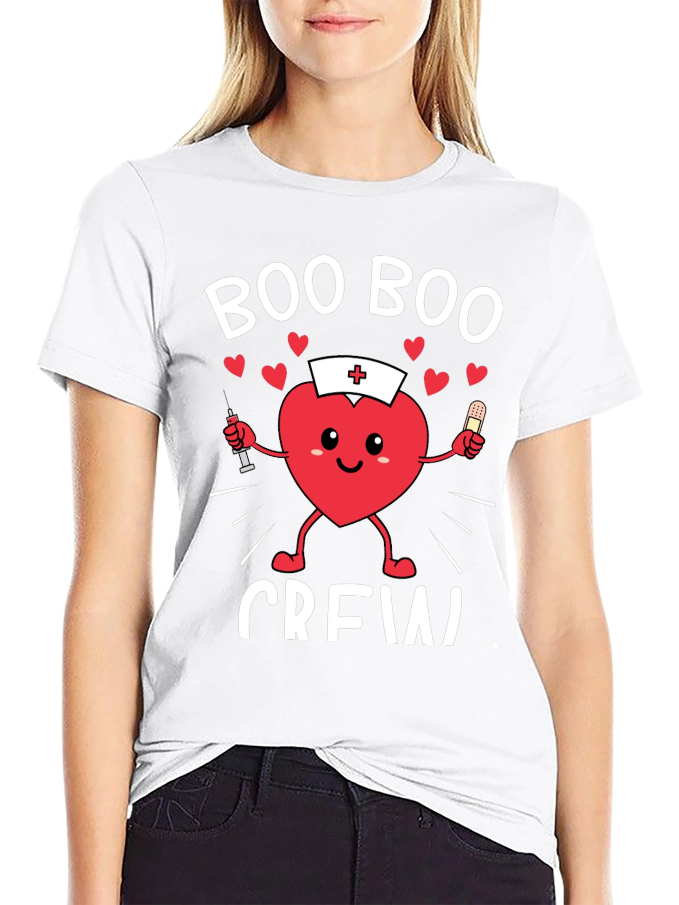 Boo Boo Crew Graphic T-Shirt