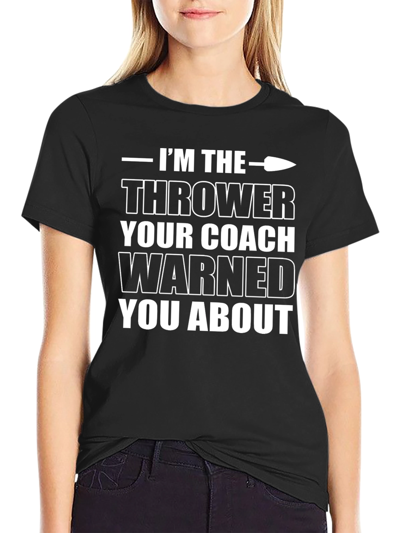 Im the Thrower T-Shirt Funny Athlete Tee