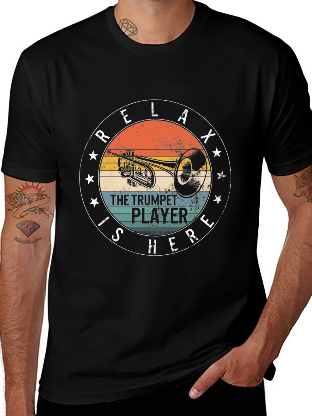 Relax Trumpet Player Here T-Shirt