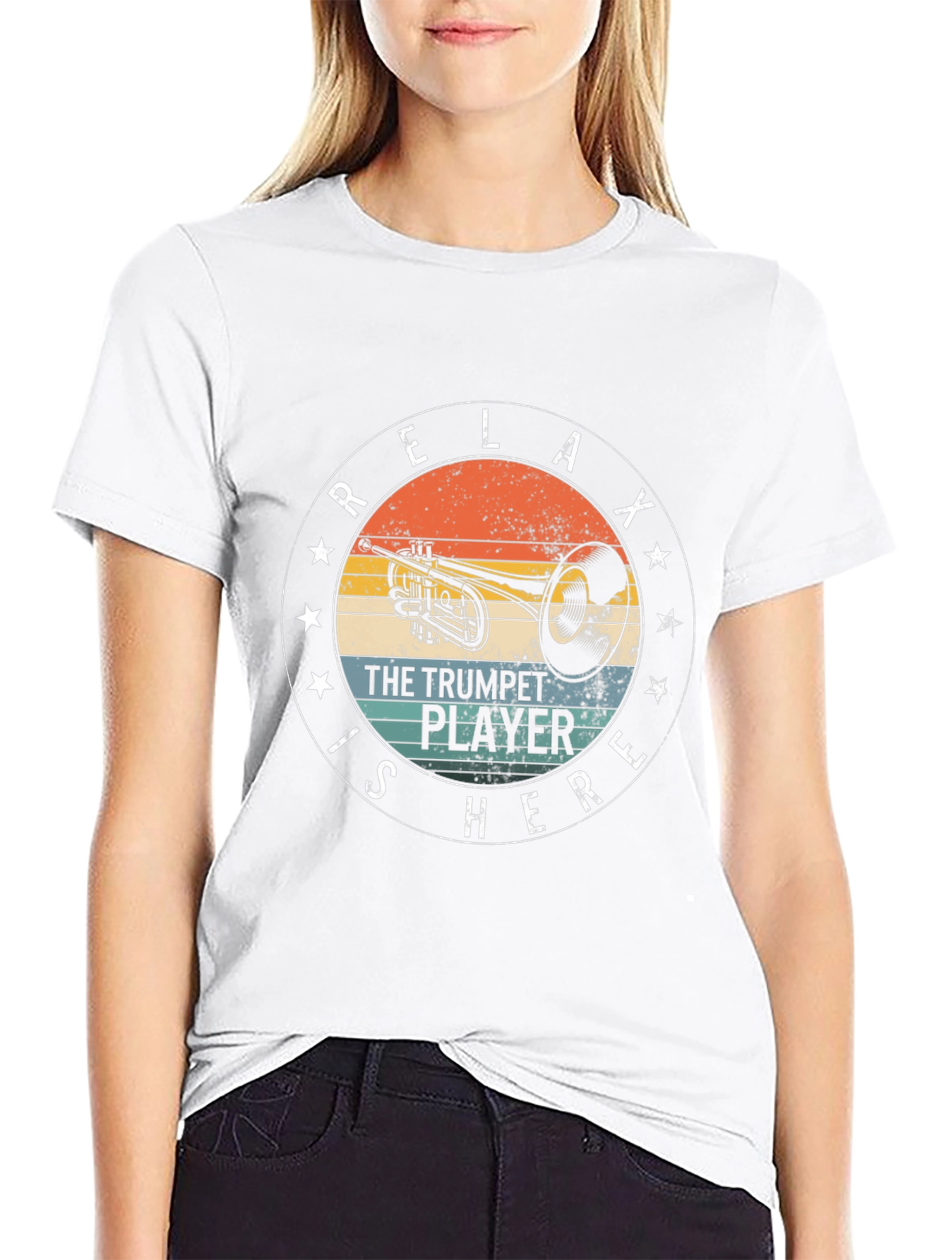 Relax Trumpet Player Here T-Shirt