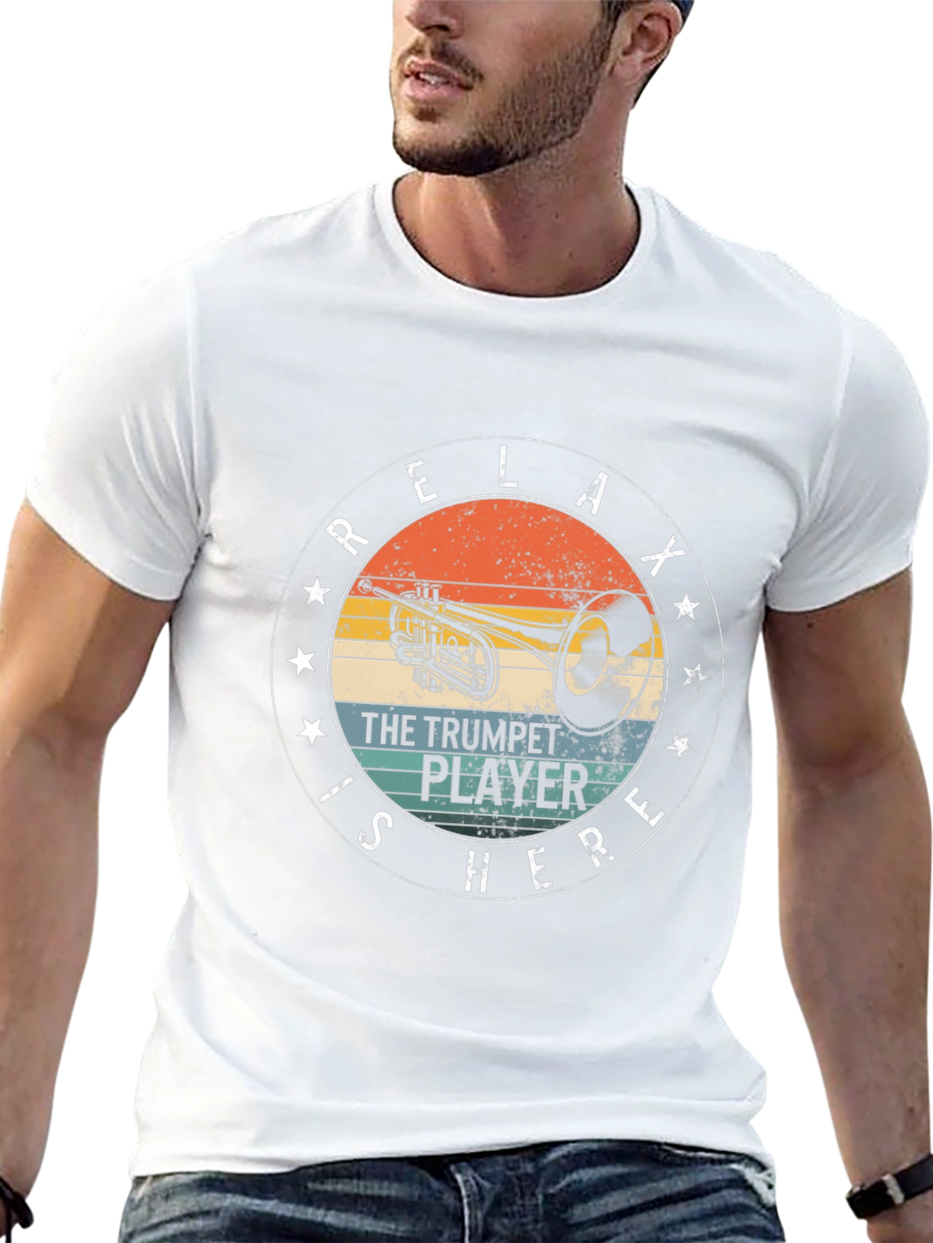 Relax Trumpet Player Here T-Shirt