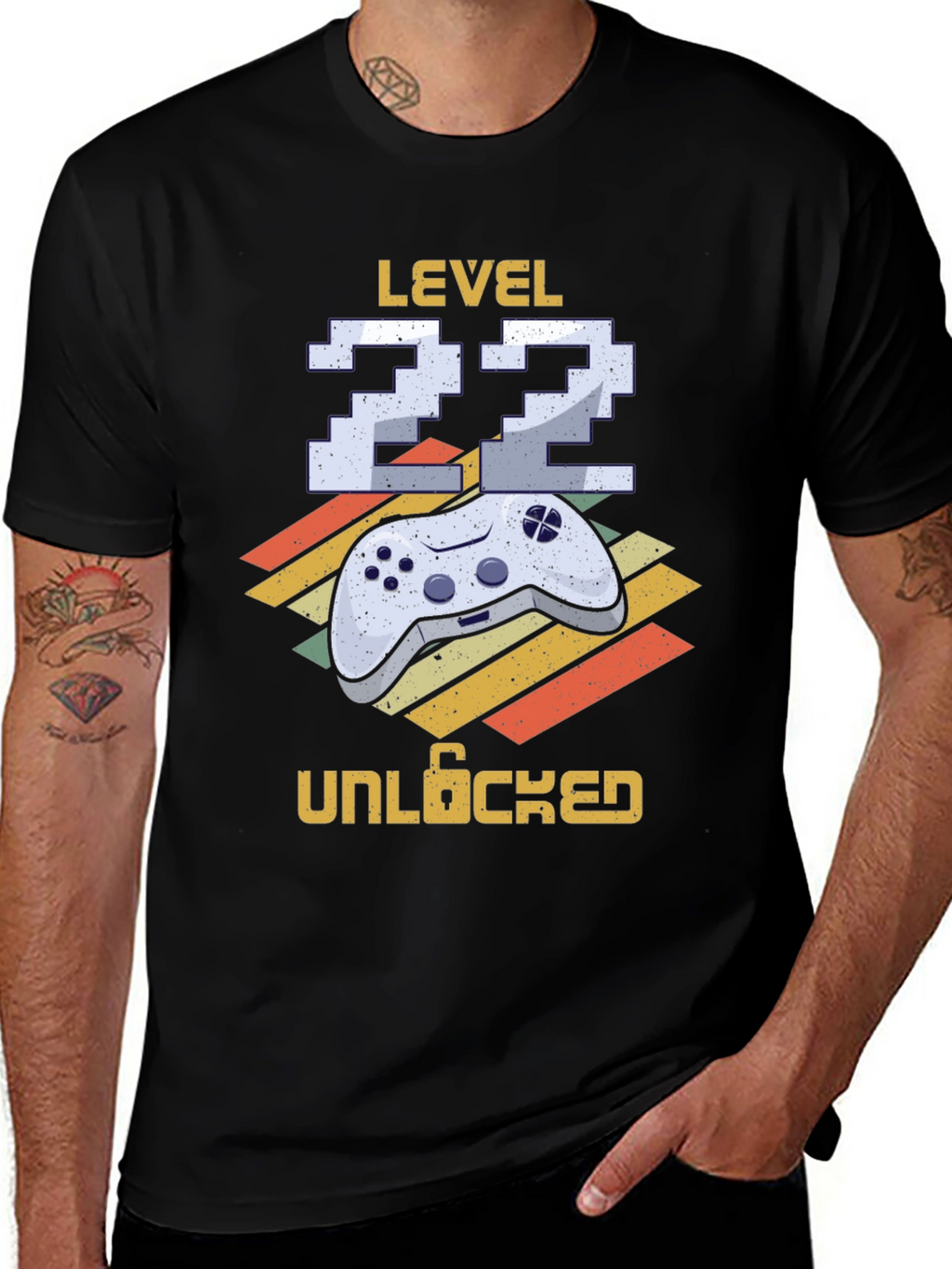 Level 22 Unlocked Gaming T-Shirt
