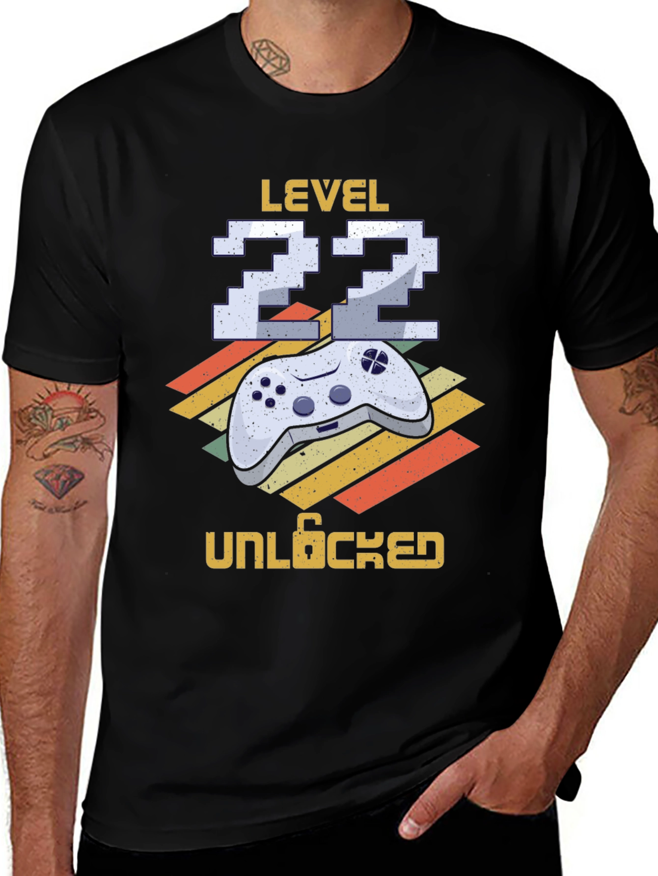 Level 22 Unlocked Gaming T-Shirt