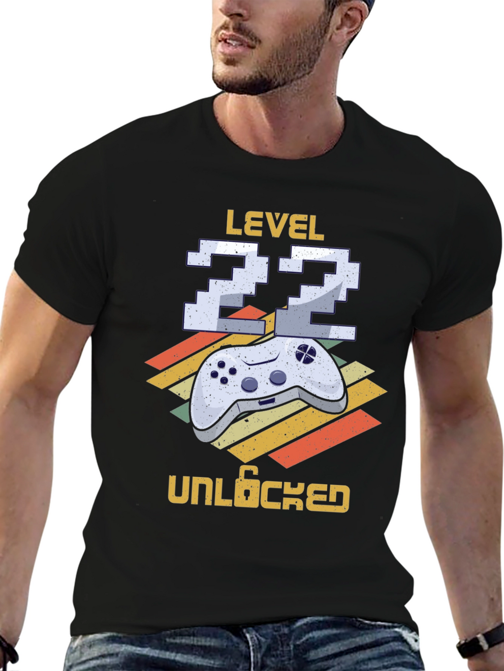 Level 22 Unlocked Gaming T-Shirt