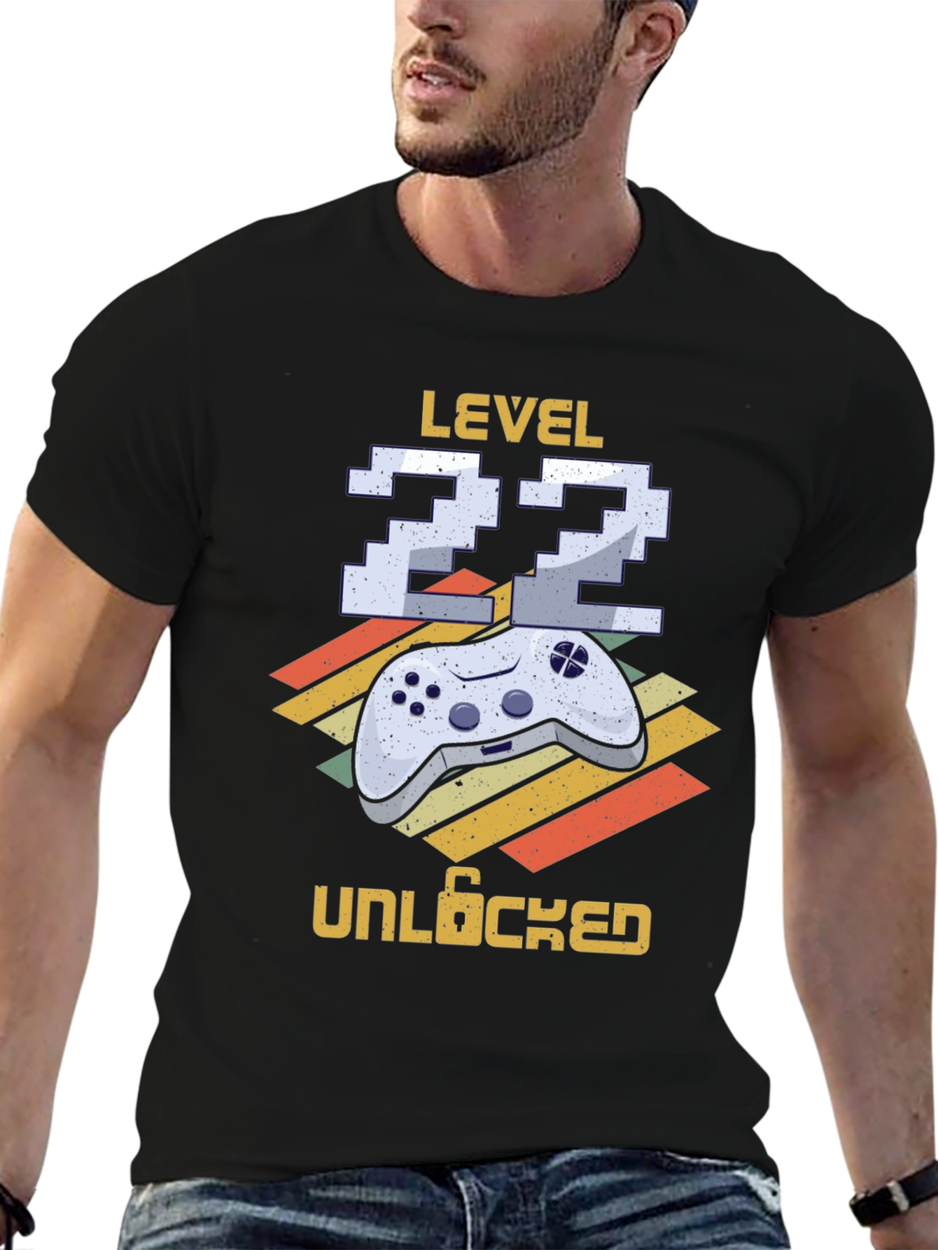 Level 22 Unlocked Gaming T-Shirt