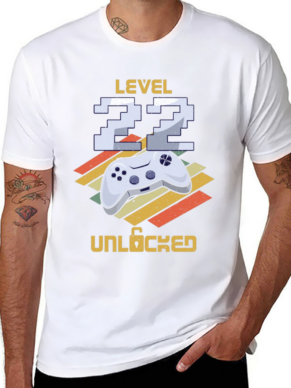 Level 22 Unlocked Gaming T-Shirt