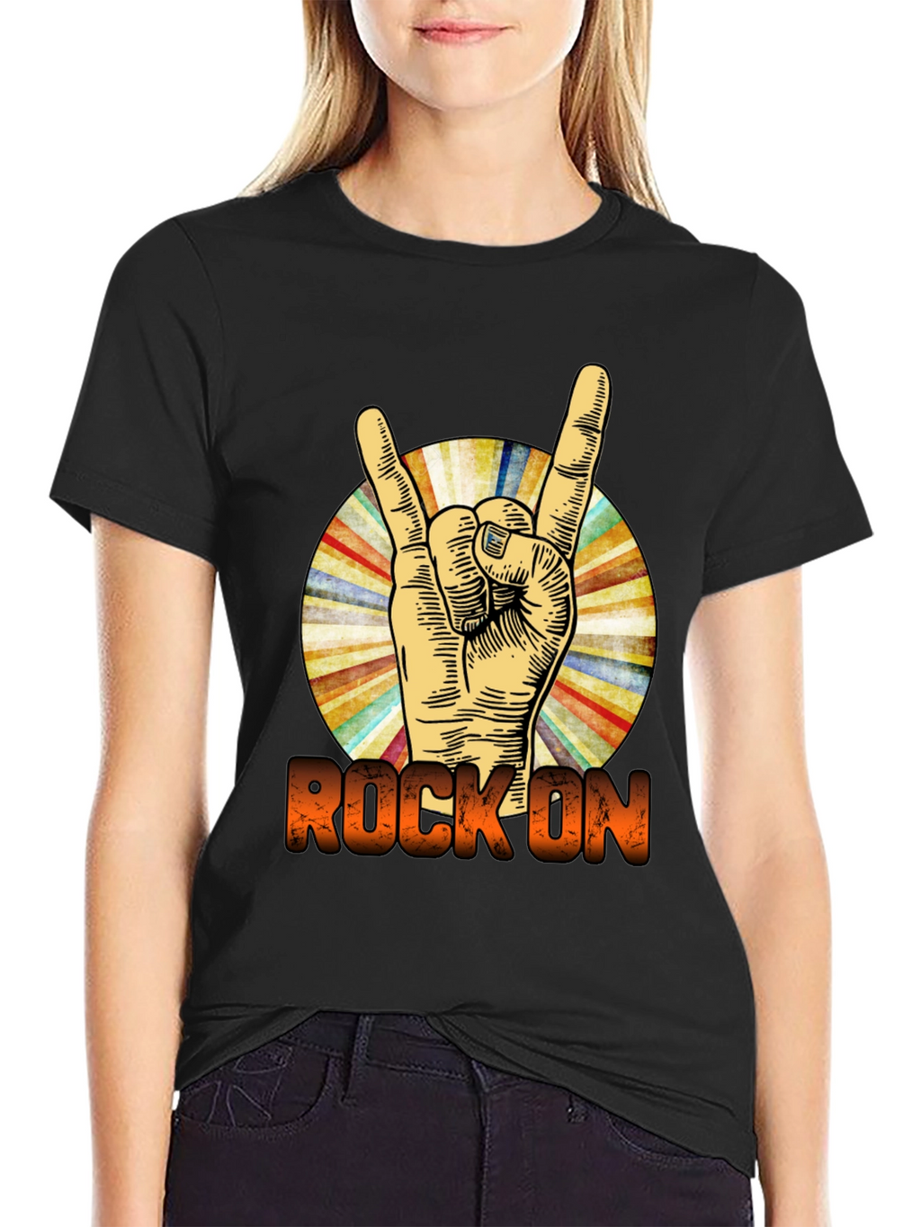 Rock On Graphic T-Shirt