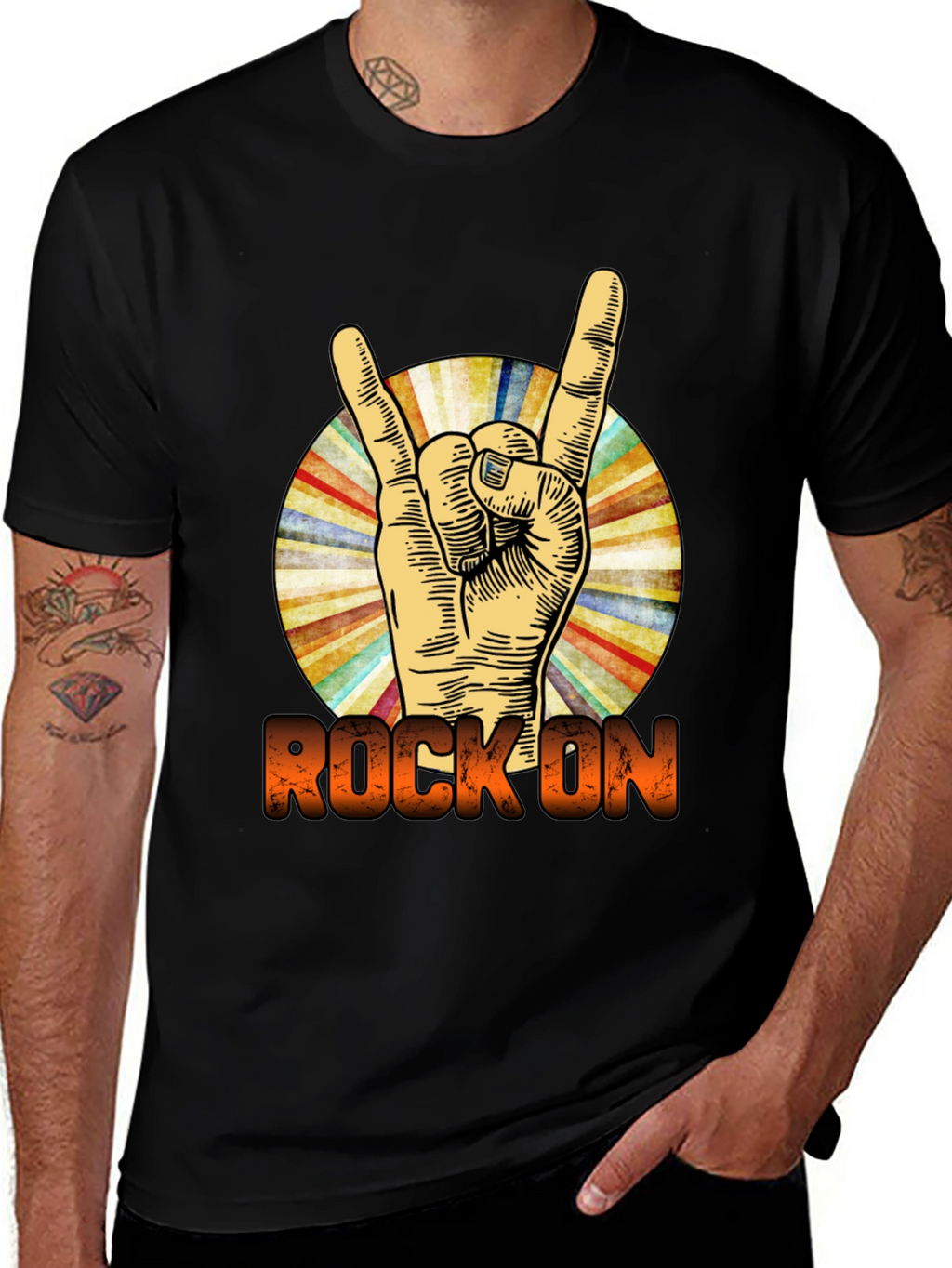 Rock On Graphic T-Shirt