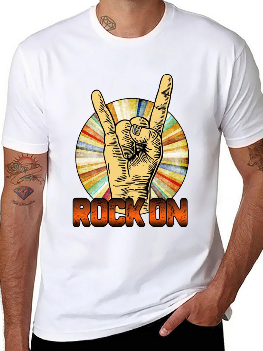 Rock On Graphic T-Shirt