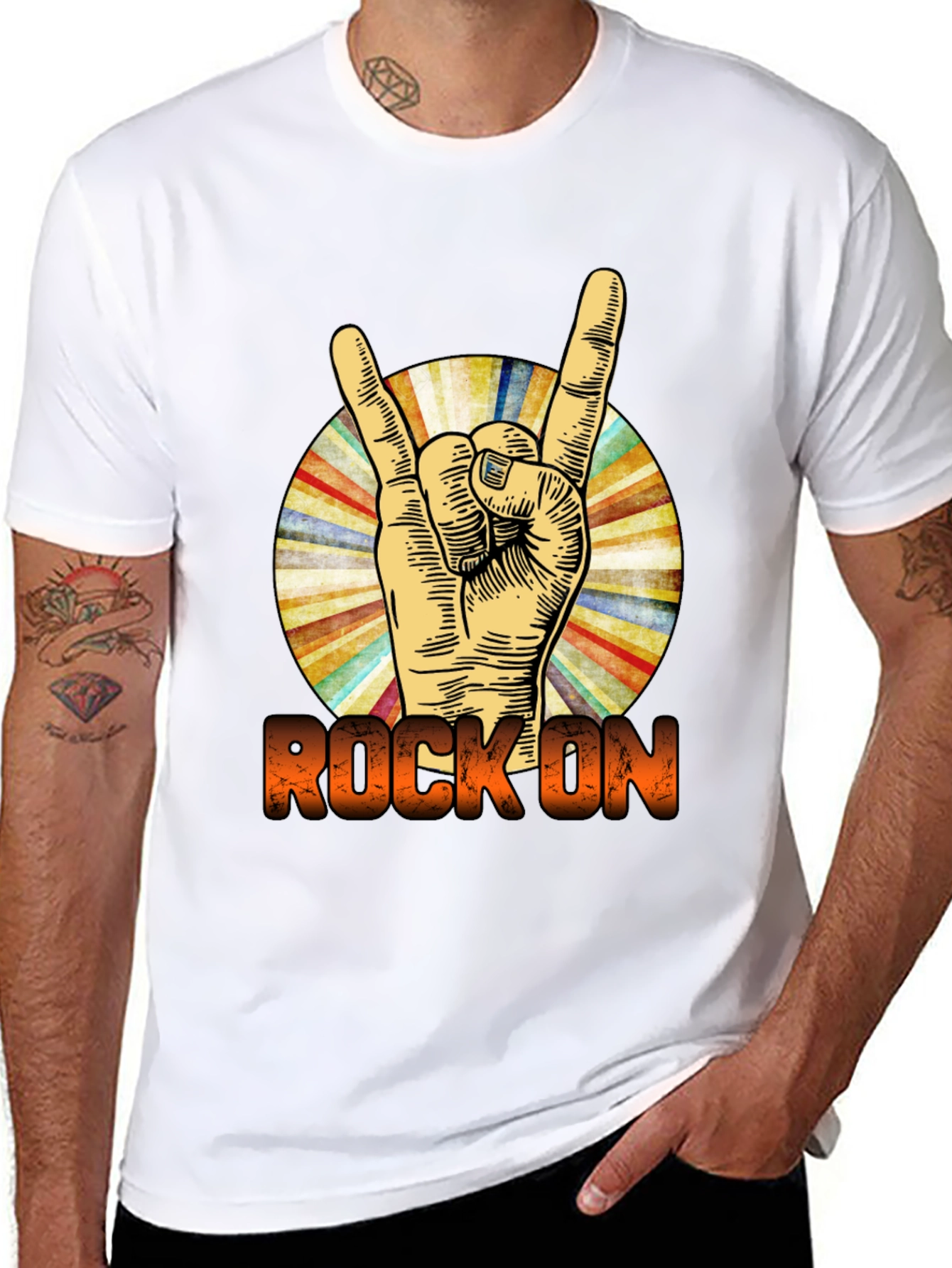 Rock On Graphic T-Shirt