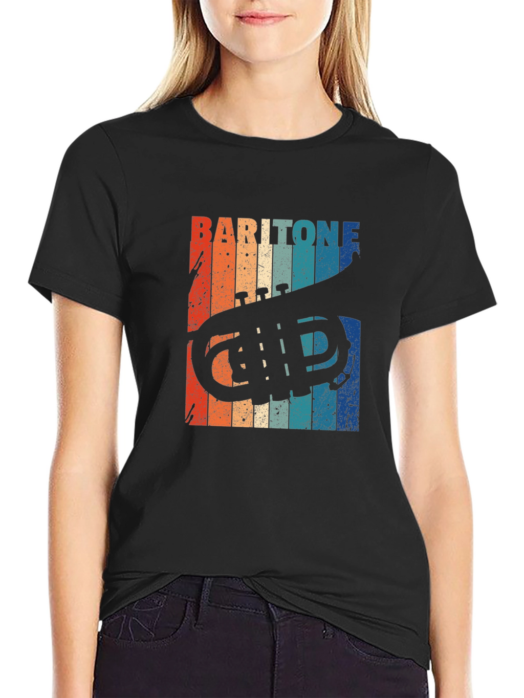 Retro Baritone Horn T-Shirt