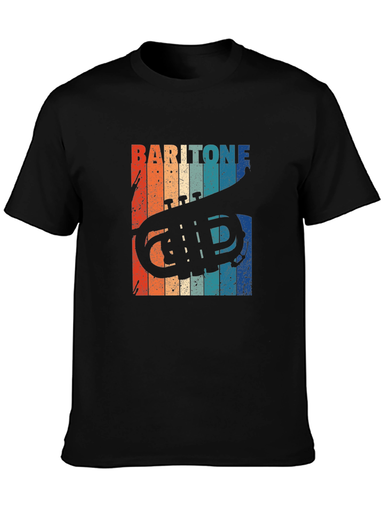 Retro Baritone Horn T-Shirt