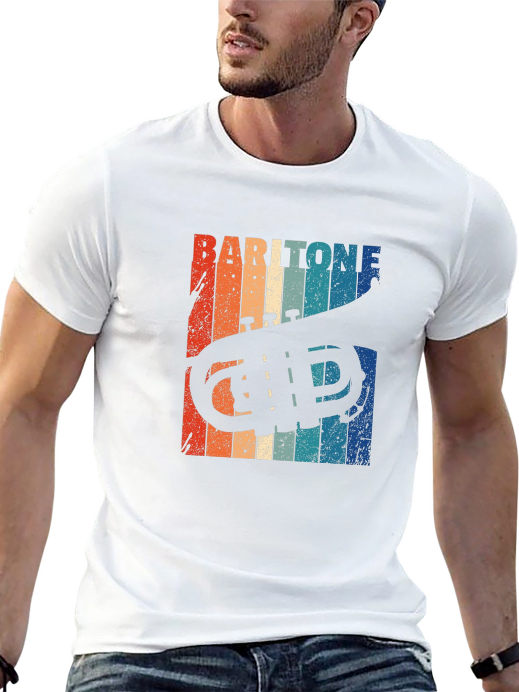 Retro Baritone Horn T-Shirt