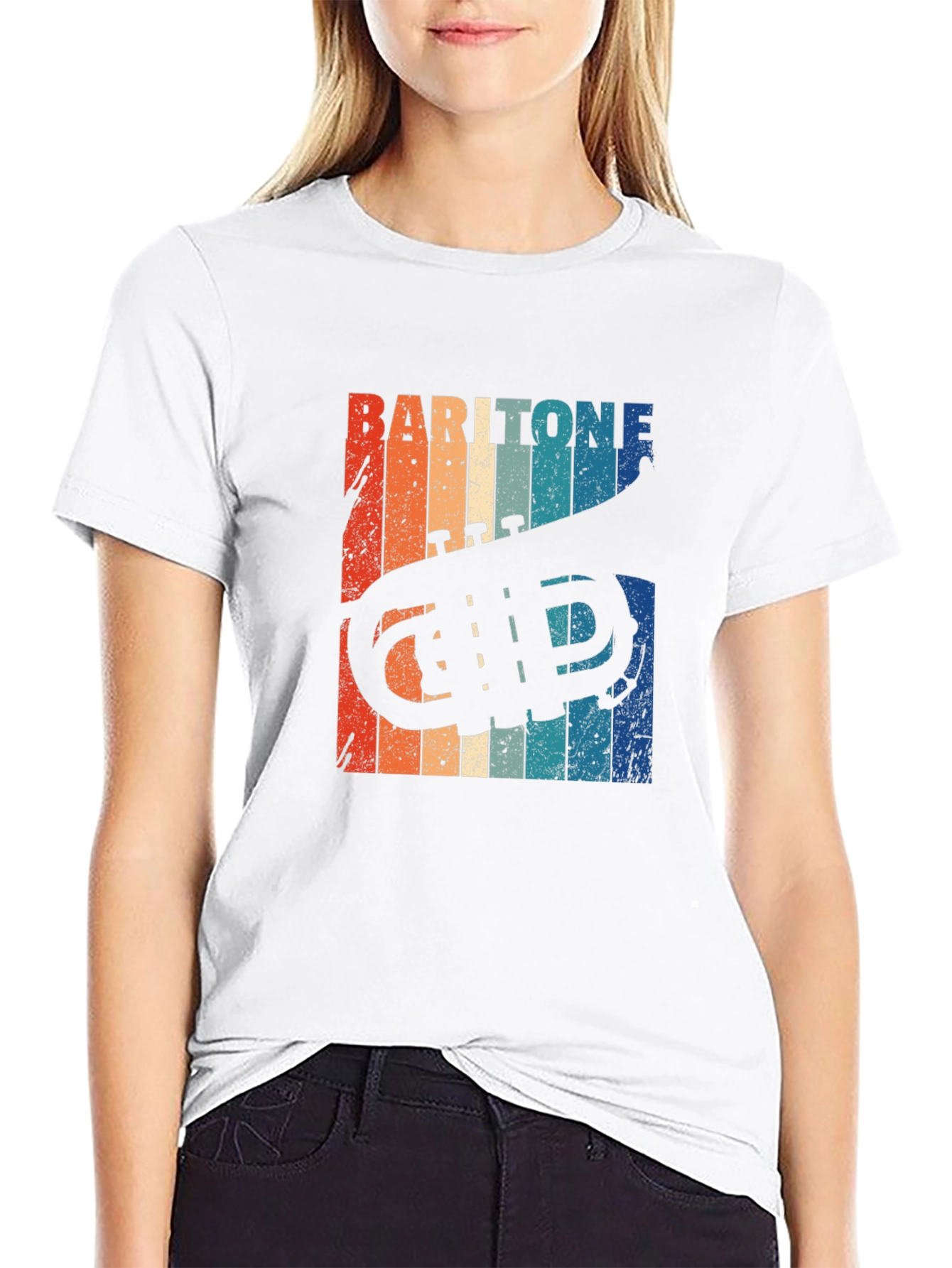 Retro Baritone Horn T-Shirt
