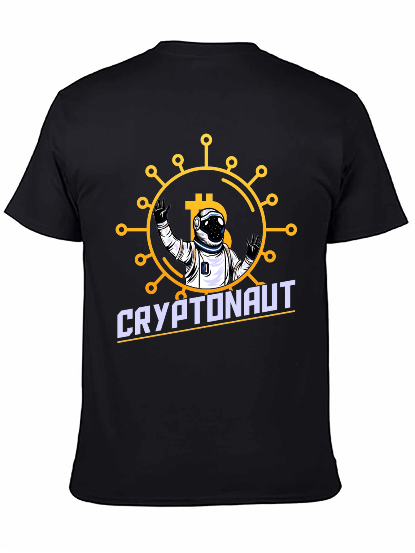 Cryptonaut Bitcoin Graphic Tee