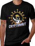 Cryptonaut Bitcoin Graphic Tee