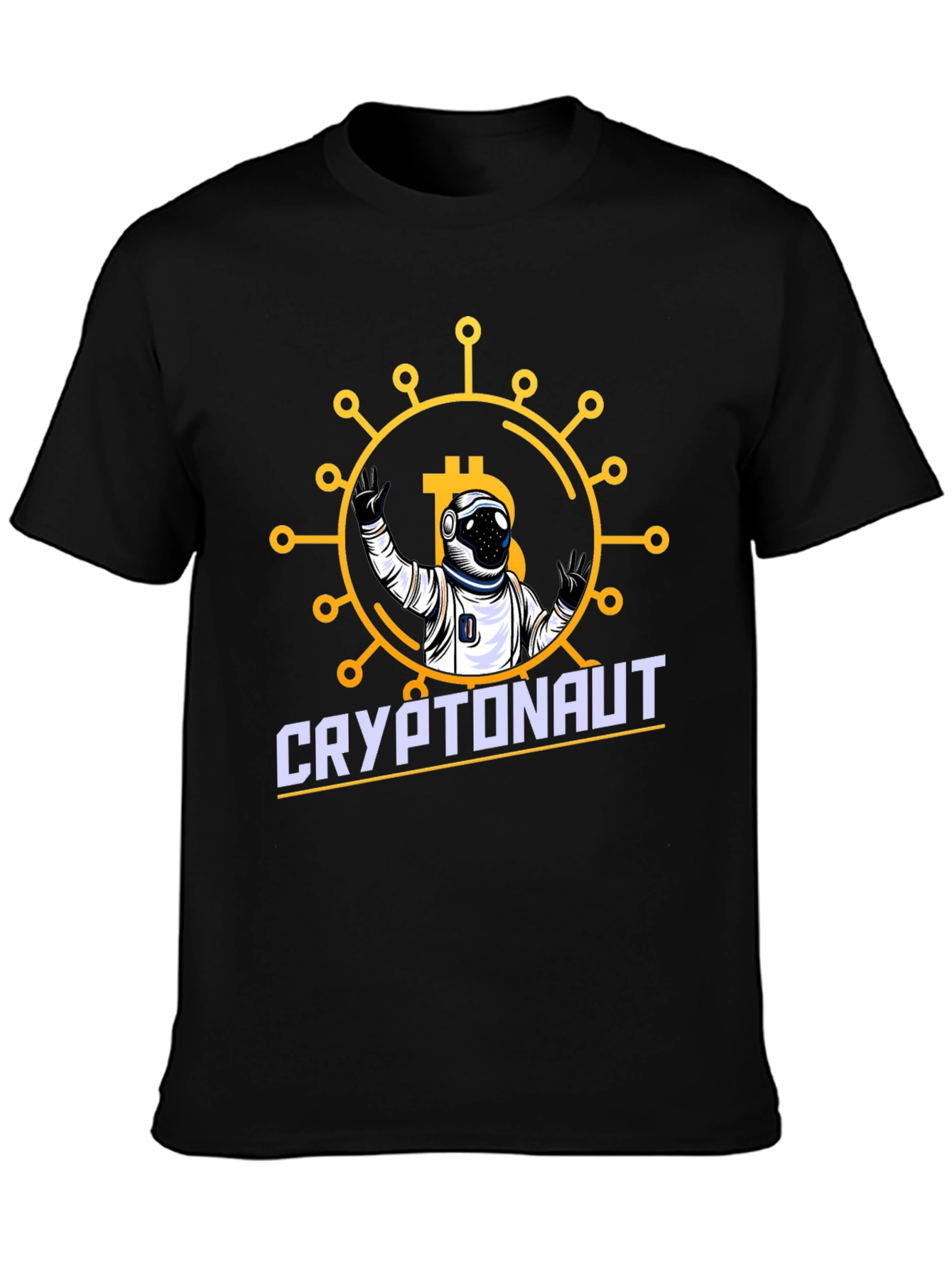 Cryptonaut Bitcoin Graphic Tee