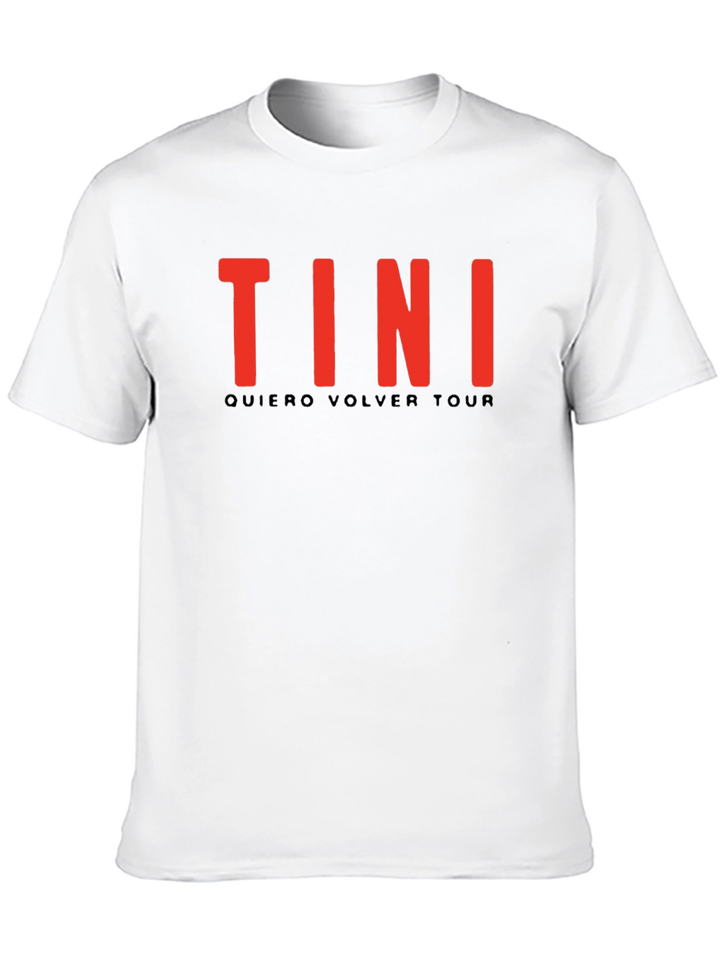 TINI Quiero Volver Tour Black T-Shirt