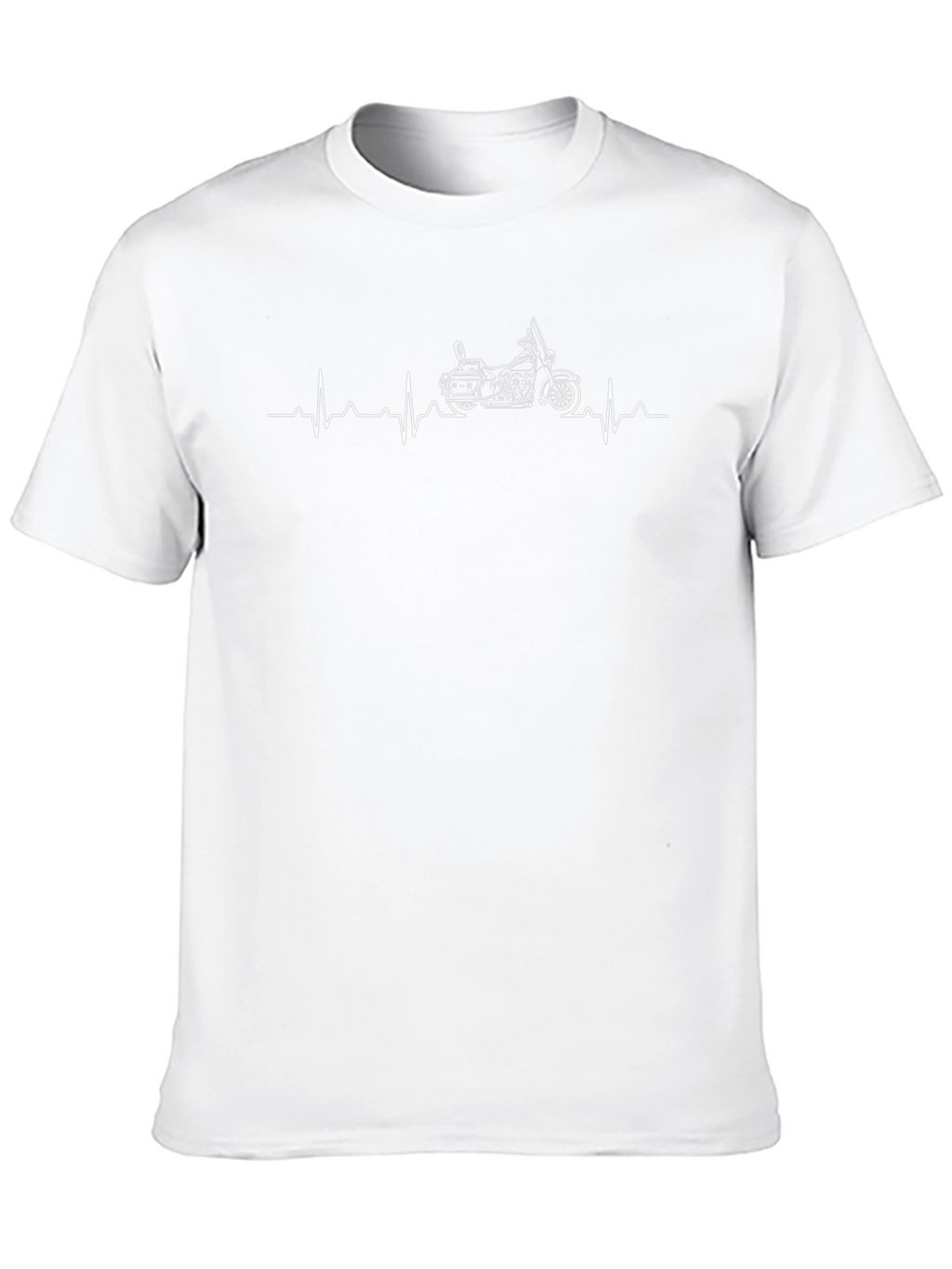 Motorcycle Heartbeat T-Shirt - Ride On!