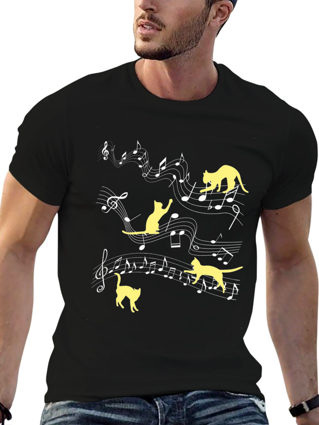 Cats on Staff T-Shirt