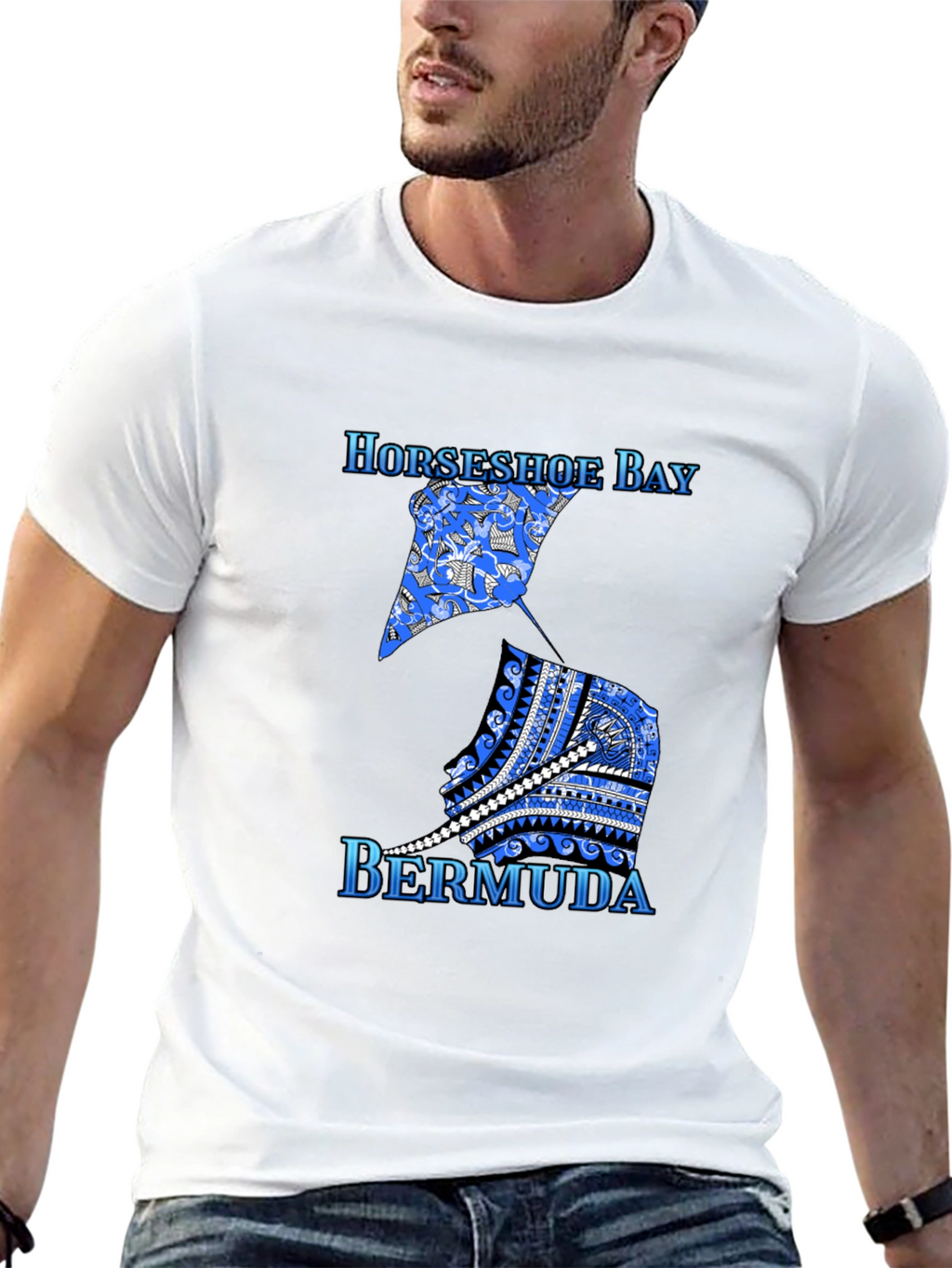 Horseshoe Bay Bermuda Graphic Tee