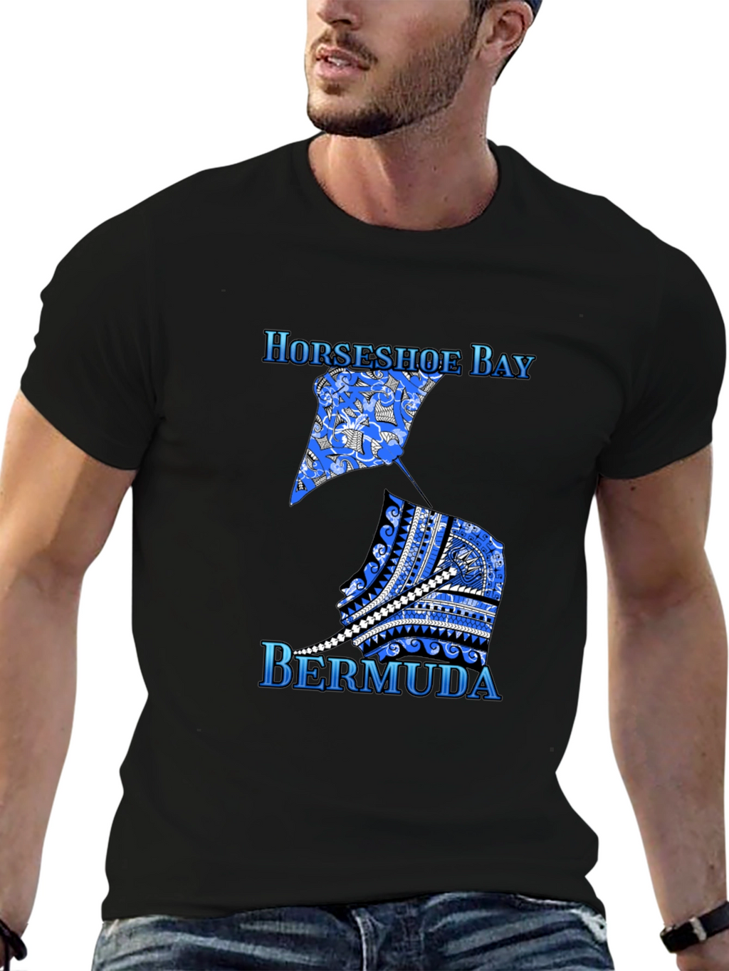 Horseshoe Bay Bermuda Graphic Tee