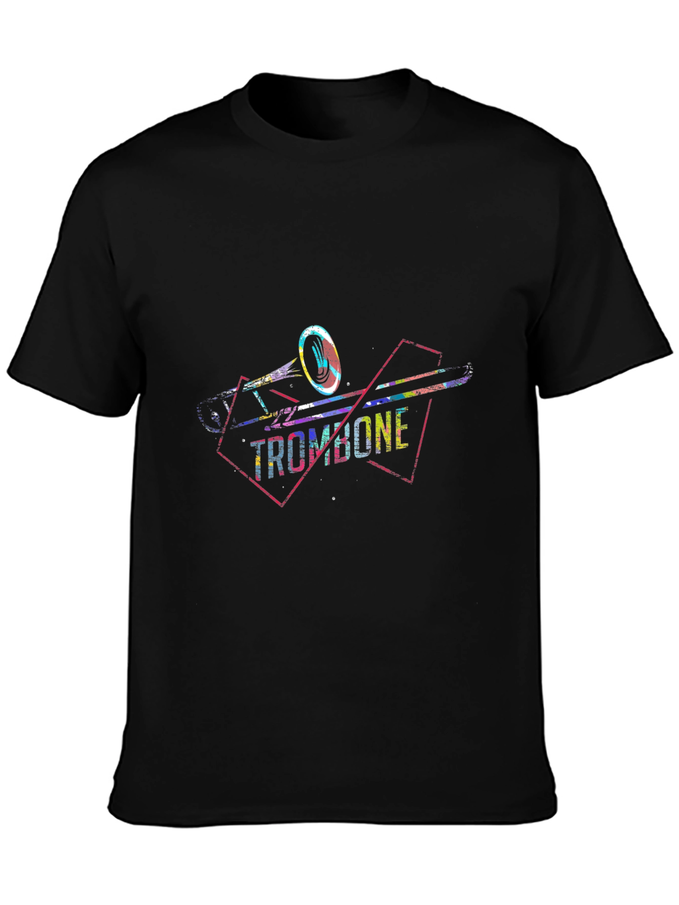 Trombone Graphic Tee - Music Lovers Shirt