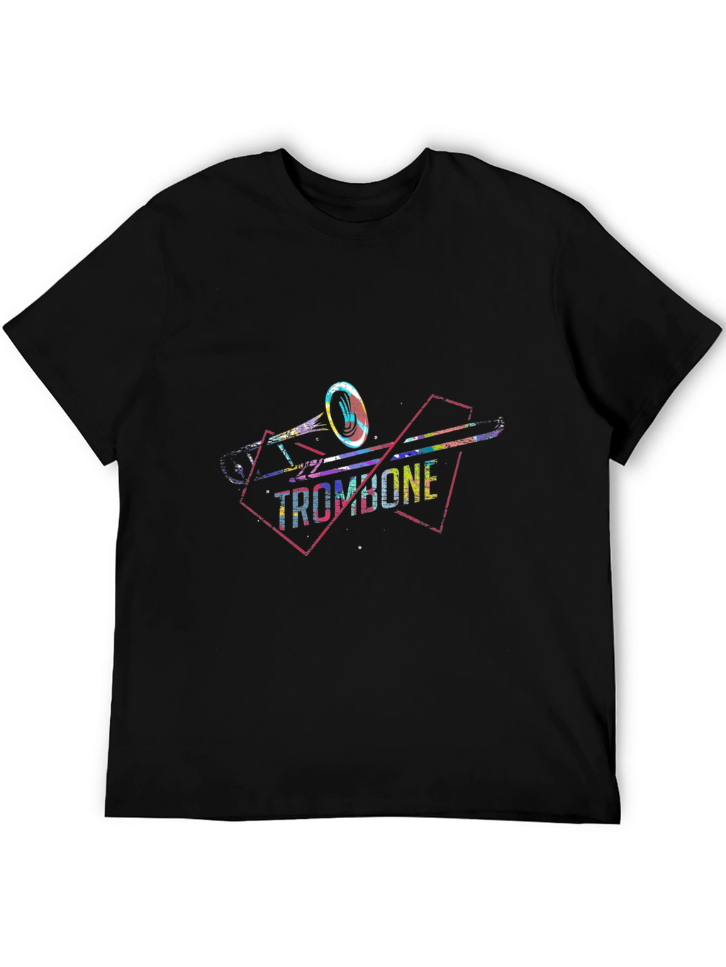 Trombone Graphic Tee - Music Lovers Shirt