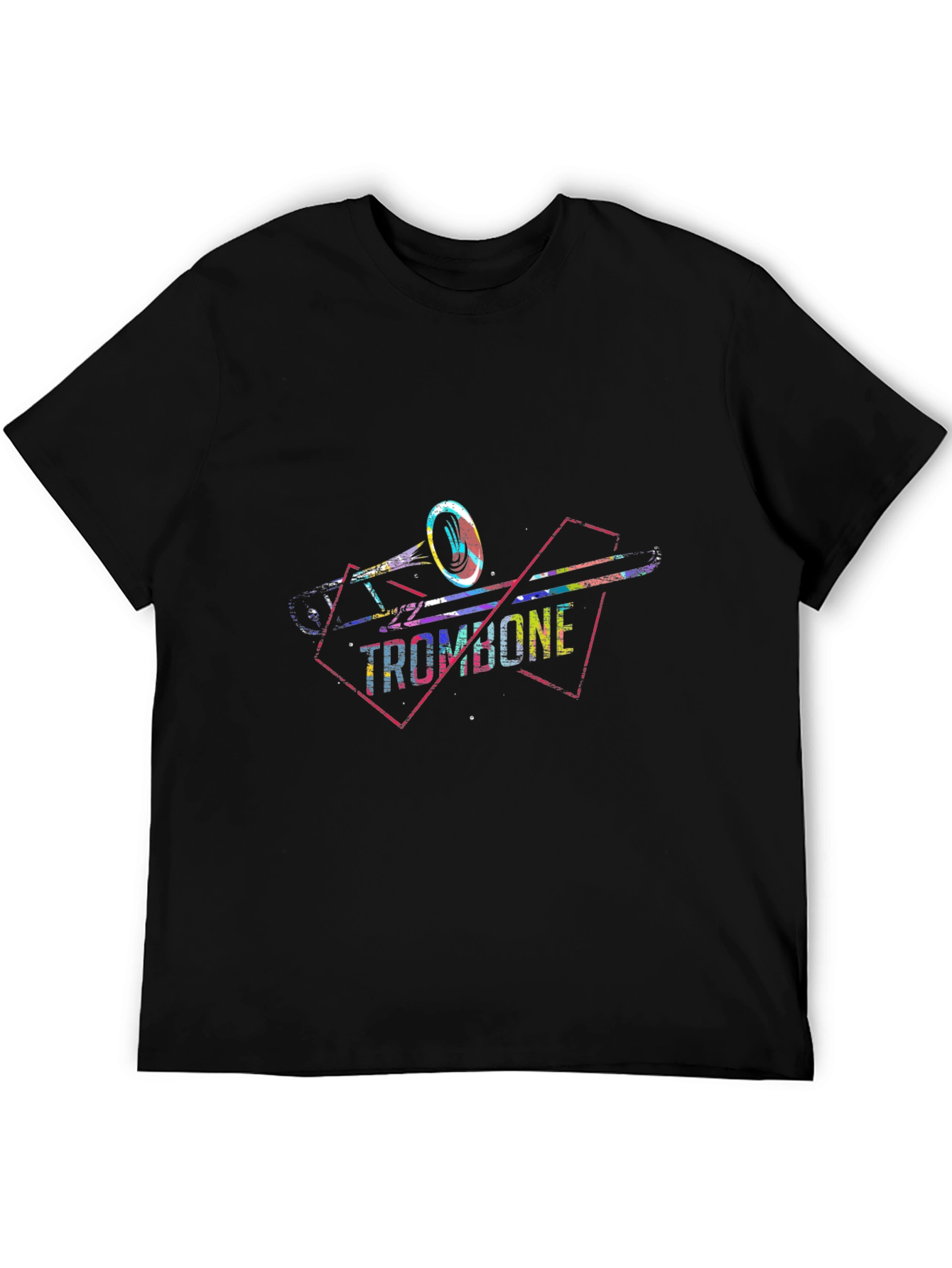 Trombone Graphic Tee - Music Lovers Shirt