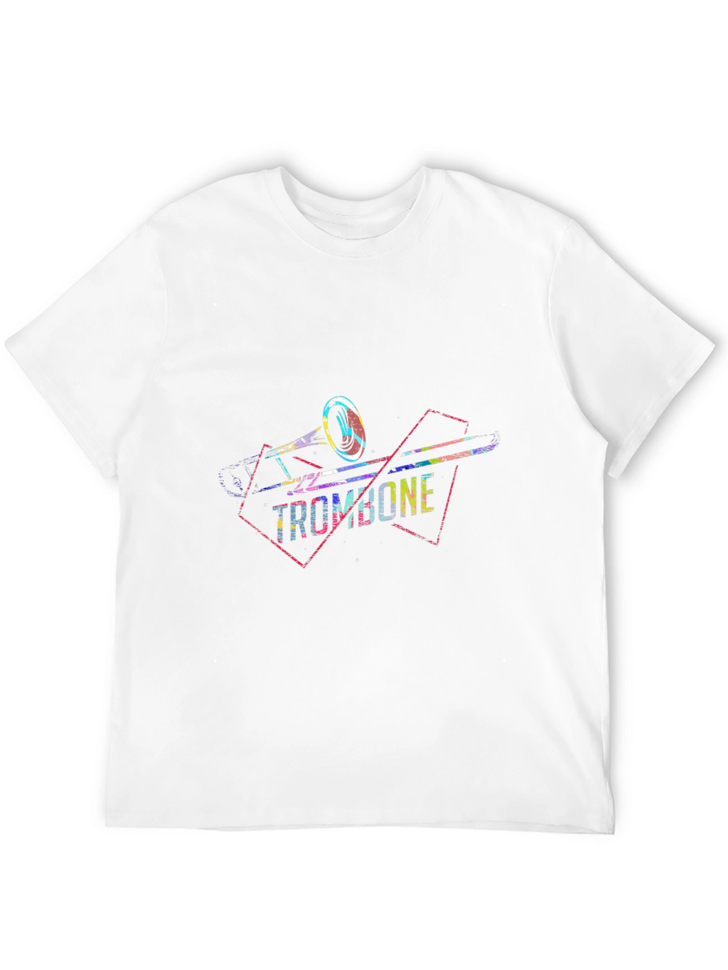 Trombone Graphic Tee - Music Lovers Shirt